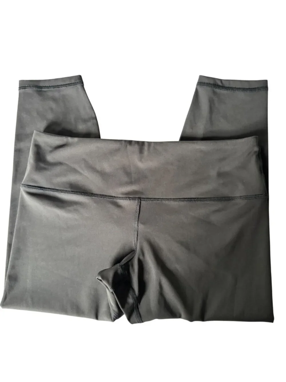 Athleta Womens Elation Train 7/8 Tights 981878 Black Sz L High-Waisted Stretch - Picture 10 of 16